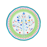Porcelain Dinner Plate - Tree of Life - Mamma Mia - Baci Milano